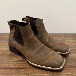 Ariat Booker Ultra Stivali Marrone Invecchiato Uomo Taglia 11D - Foto 1 di 15