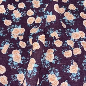 Vintage Long sleeve Art Class Ruffle Floral Dress 6 - Picture 1 of 4