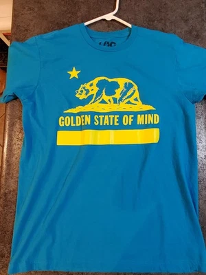 Men's Local Celebrity Graphic Tee Large 'Golden State of Mind'  - Image 1 of 2