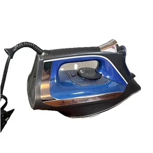 Rowenta Performance Iron Promaster Xcel DW8360U1/D10 120 V Blue No Drip WORKS! - Picture 1 of 13