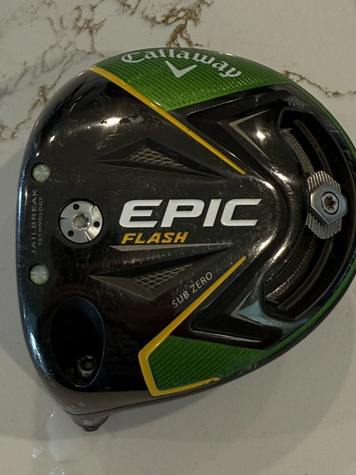 LH Tour Issue Callaway Epic Flash Sub Zero Single Diamond 9 TC Driver Left Hand - Image 1 of 4