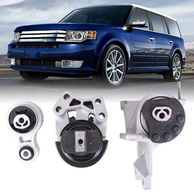 Juego de 3 soportes de motor y transmisión para Ford Flex Lincoln MKS Mercury Sable 5425 5342 5429 Foto 1 de 4