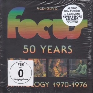 FOCUS - 50 Years - Anthology 1970-1976 (9 CD + 2 DVD Box-Set) !!! - Bild 1 von 2