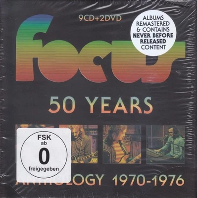 FOCUS - 50 Years - Anthology 1970-1976 (9 CD + 2 DVD Box-Set) !!! - Bild 1 von 2