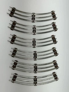 Lionel Spur O 3 Schienen 9" gebogenes Zuggleis 6 Stück - Bild 1 von 9