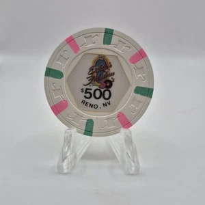 Eddie's Fabulous 50's Casino Reno NV 1980's  $500 Casino Chip N7127 *SHARP - Picture 1 of 3