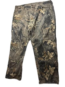 Pantalones de mezclilla Wrangler auténticos roble musgo camuflados doble rodilla talla 42x30 (42x28,5") - Imagen 1 de 12