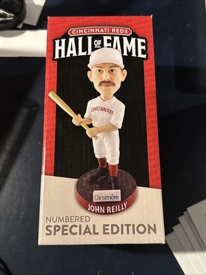 John Reilly Reds numerado edición especial Hof bobble head #512 raro Foto 1 de 4