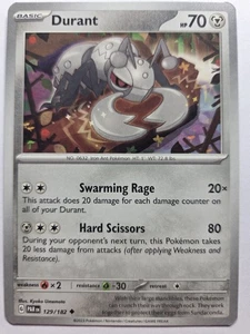 Durant 129/182 PAR SV04: Paradox Rift Uncommon Normal NM Pokemon Tcg - Bild 1 von 2