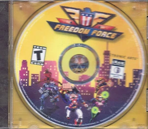 FREEDOM FORCE PROGRAM WINDOWS PC GAME CD-ROM XP TESTED NEAR-MINT COND. - Picture 1 of 3