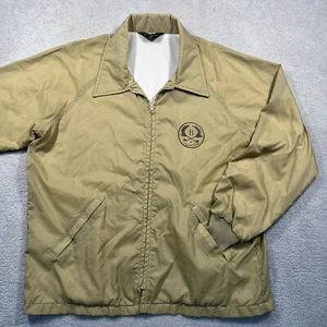 Vintage Windless Coaches Jacket Lined Windbreaker Broadmoor Golf Course USA Made - Bild 1 von 6