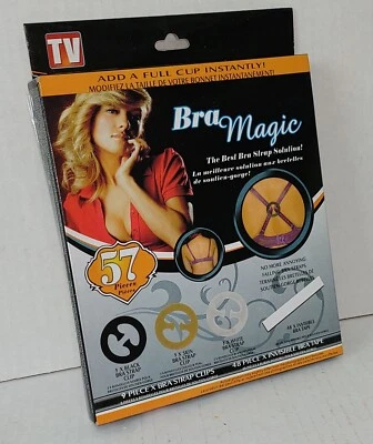 Bra Magic Bra Strap Clip Solution Add Full Cup 9 Piece 3 Color As Seen on TV - Image 1 of 4
