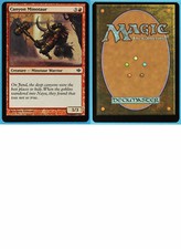 Canyon Minotaur Conflux NM Red Common Misprint Miscut CARD (ID# m15358) ABUGames