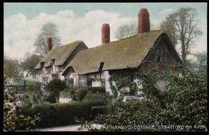 Anne Hathaways Cottage Stratford auf Avon Warwickshire Postkarte - Bild 1 von 2