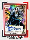 BLACK CAT 2023 Upper Deck Marvel Platinum #161 Marv Wolfman Auto Red Rainbow