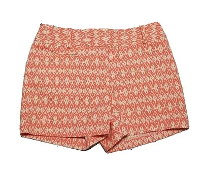 Bonitos pantalones cortos CATO contemporáneos lindos ~ talla 6 ~ rosa y blanco ~ cortos ~ entrepierna de 3,5" Foto 1 de 3