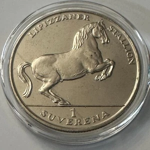 1994 Bosnia & Herzegovina Lipizzaner Horse 1 Suverena Uncirculated Condition - Picture 1 of 2