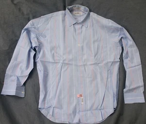 NOS Vintage Saks Fifth Avenue Button Down Dress Shirt Size 16.5 34/35 - Picture 1 of 8