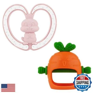Chuya Easter Baby Teether Baby Teething Toys for Babies 0-6 6-12 12-24 Months - Picture 1 of 5