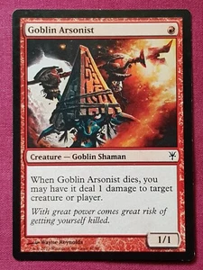 Magic The Gathering DUEL DECKS SORIN VS TIBALT GOBLIN ARSONIST red card MTG - Imagen 1 de 2