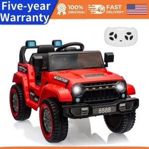 Kids Ride On Truck Car Remote Control LED Music 3 Speeds 12V Battery Powered - Picture 1 of 8