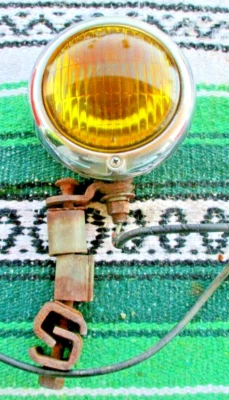 1930-х 1940-х 1950-х годов хром Mopar штампованный противотуманный фонарь лампа Dodge Chrysler Plymouth - Изображение 1 из 4