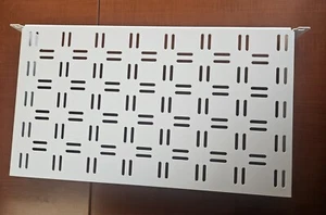 Graybar Electric CPI Shelf 1U x 19”x10” White Steel Vent Panel 40974-E19 New - Picture 1 of 4