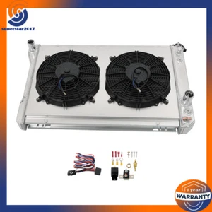 3 Row Radiator&Shroud Fan 82-92 for Chevrolet Camaro RS Z28 /Pontiac Firebird - Bild 1 von 10