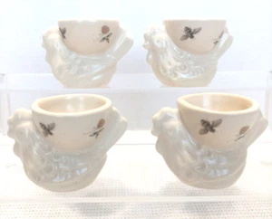 Pfaltzgraff NATUREWOOD Chicken Egg Cups (Set Of 4) Country Chic Kitchen Bee Vtg - Picture 1 of 11
