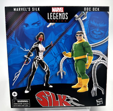 Spider-Man 60th Anniversary Marvel Legends Silk and Doctor Octopus