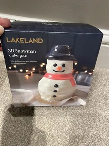 Lakeland Schneemann Kuchenform Form Stehkuchen Weihnachten NEU Originalverpackt - Bild 1 von 4