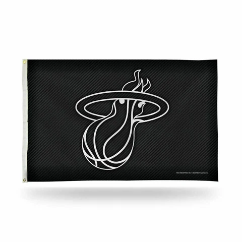 Miami Heat Black Flag 3x5ft Banner Polyester basketball World Champion heat014 Cover