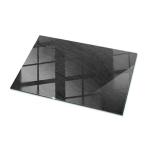 Glas Tischplatte Rechteckig Dekor Gehärtet Glasscheibe Steintexturmotiv 100x70 - Bild 1 von 7