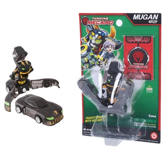 [TURNING MECARD] MUGAN Robot Transformable Coche Corea Figura Foto 1 de 1