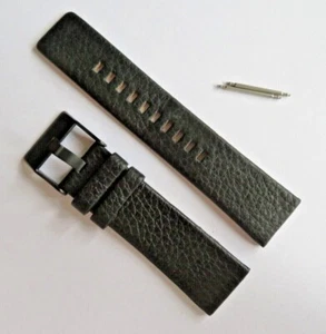 Diesel Original Spare Band Leather Wrist DZ4278 Watch Black Strap 0 15/16in - Picture 1 of 4