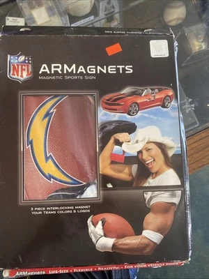 NFL  LA Chargers  Arm Magnets (Left Arm) Authentic License NFL!! Fast Shipping! - Image 1 of 4