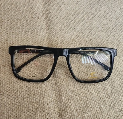 Gafas para hombre Carrera 1136 807 negras borde completo forma rectangular 56 mm Foto 1 de 4