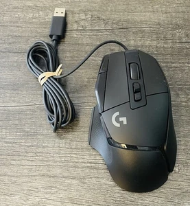 Logitech G502 X Wired Mouse LIGHTFORCE hybrid optical-mechanical HERO 25K- Black - Afbeelding 1 van 5
