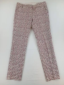 Kenar creme und schwarz/pink gepunktete gerade Hose UK10 Small (S) - Bild 1 von 14