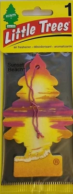 Little Trees Sunset Beach Scent Air Fresheners, 24 Pack - Image 1 of 4