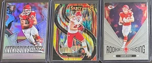 2024 Panini Football Carson Steele 3 Card Rookie Insert/Parallel Trading Lot - Picture 1 of 2