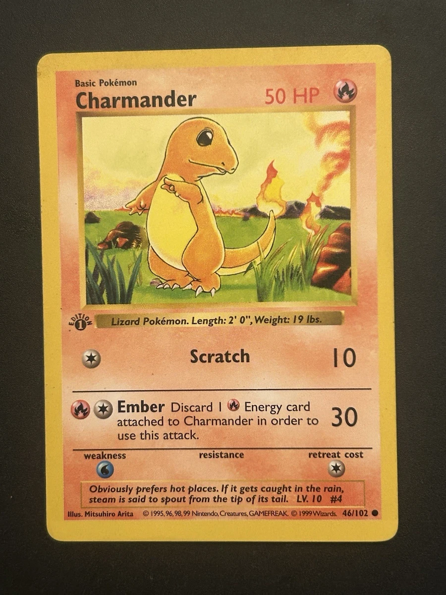 ポケモンカード 旧裏英語版 1st edition Charmanderヒトカゲ 旧裏ポケモンカード】ヒトカゲ 英語版 - メルカリ