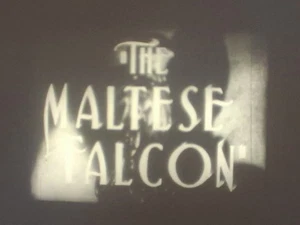 THE MALTESE FALCON 1941 SUPER 8 B/W SOUND 800FT 8MM CINE FILM BOGART - Picture 1 of 15