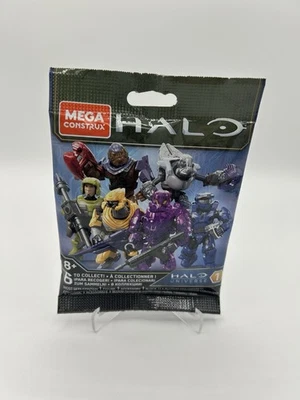 MINIFIGURA HALO MEGA CONSTRUX AZUL UNSC MARCA ESPARTANA V UNIVERSO SERIE 1 Foto 1 de 4