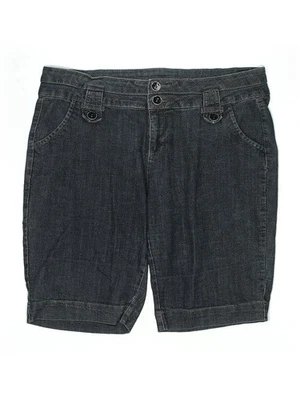 DressBarn Women Gray Denim Shorts 18 Plus - Image 1 of 2