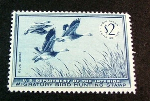 US Duck Stamps Scott# RW22 Blue Geese 1955 MNH L494 - Picture 1 of 2