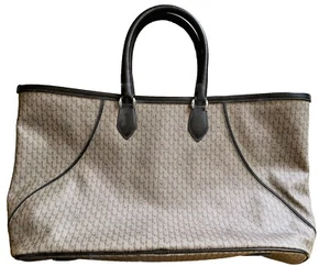 MONTBLANC Brown Laptop Satchel Purse Briefcase - Picture 1 of 13