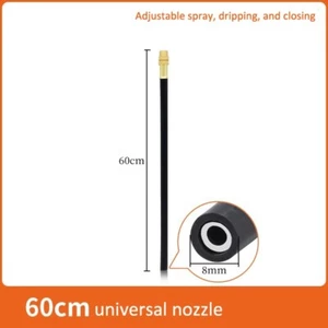 10pz Ugelli Tubo 360° Regolabili Acqua Nebulizzatore Spray 60cm Giardino Esterno Liv - Foto 1 di 4