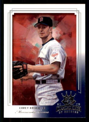 2003 Donruss Diamond Kings  #35 Corey Koskie Minnesota Twins - Image 1 of 2