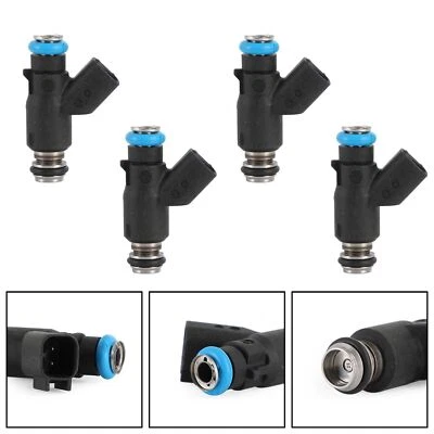 4X Fuel Injectors 96487553 Fit Chevrolet Aveo Aveo5 06-08 Pontiac Wave Wave5 YU - Image 1 of 4